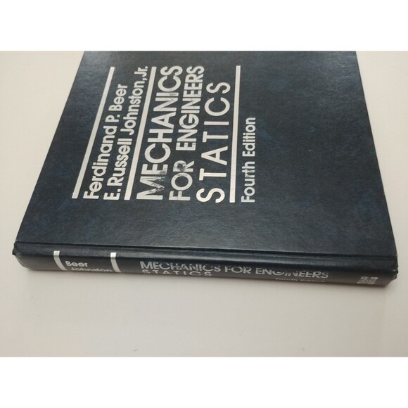 Mechanics For Engineers Statics Book - Picture 4 of 7